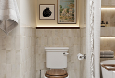 Дизайн-проект ванной комнаты от дизайнера Смирновой Ольги  